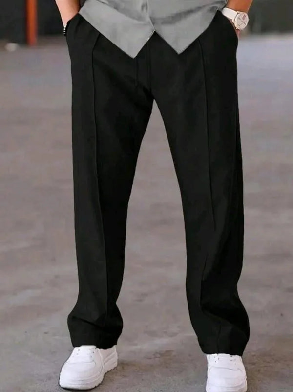 Men’s Premium Dri-Fit Drawstring Track Pants | Casual & Athletic Trousers