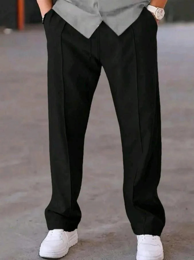Men’s Premium Dri-Fit Drawstring Track Pants | Casual & Athletic Trousers