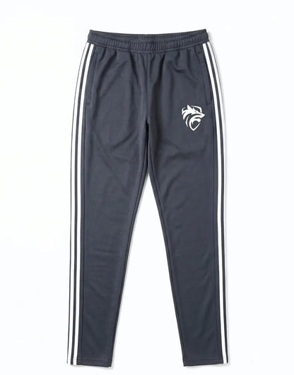 Men’s Slim-Fit Three-Stripe Athletic Jersey Track Pants | Casual Sweatpants