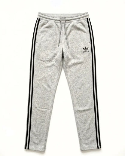 Men’s Slim-Fit Three-Stripe Athletic Jersey Track Pants | Casual Sweatpants