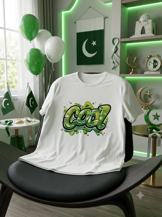 14 August Premium Cotton T-Shirt | Pakistan Independence Collection